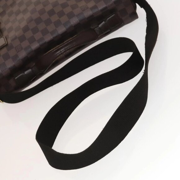 LOUIS VUITTON Damier Ebene Broadway Shoulder Bag N42270 LV Auth bs27810 - Picture 8 of 16